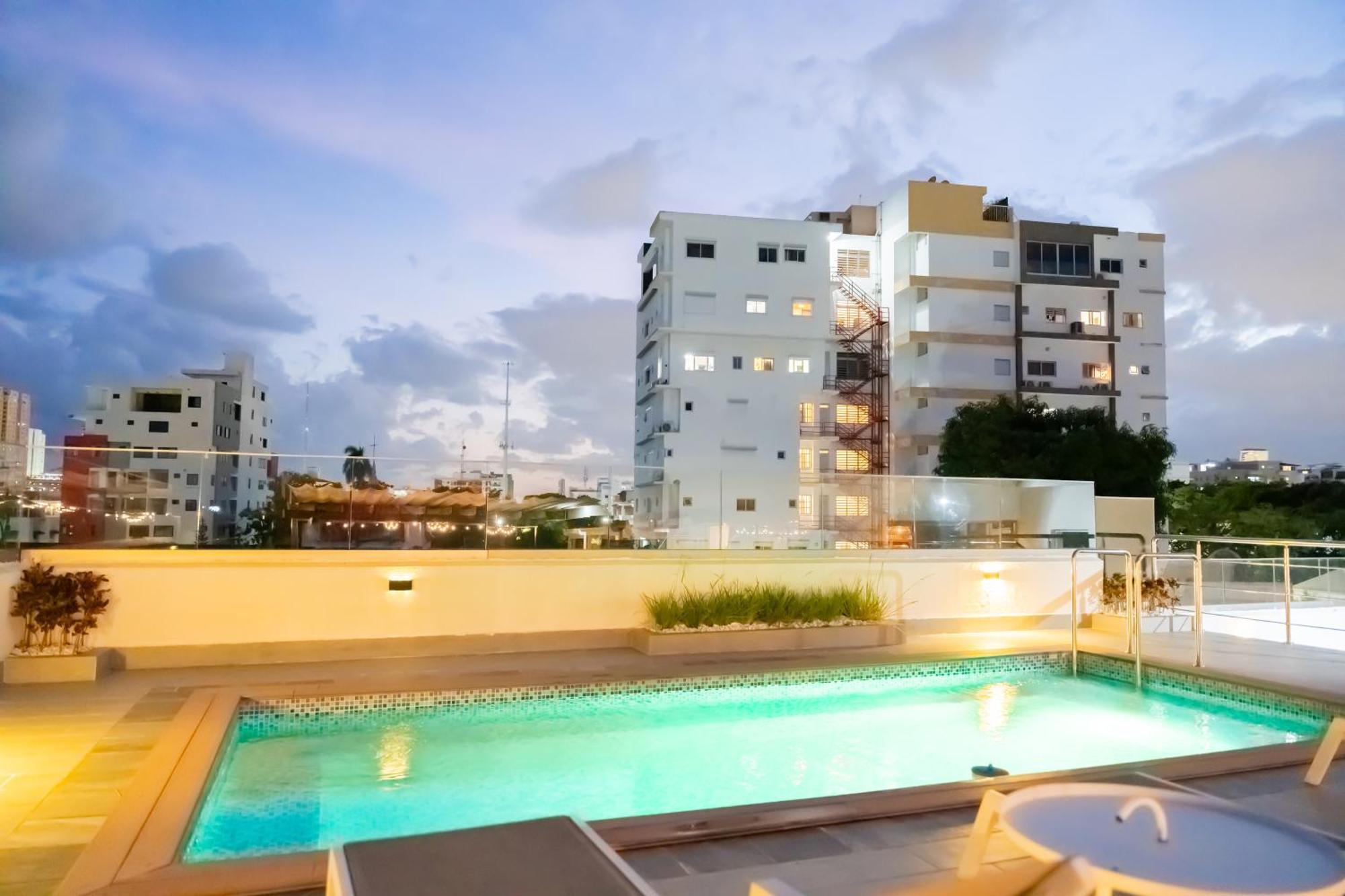 Hotel Stay Here Suites Santo Domingo Exterior foto